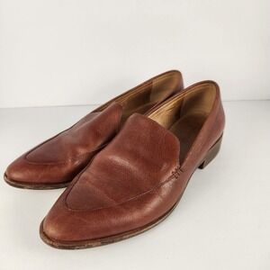 Madewell Brown Leather Loafers